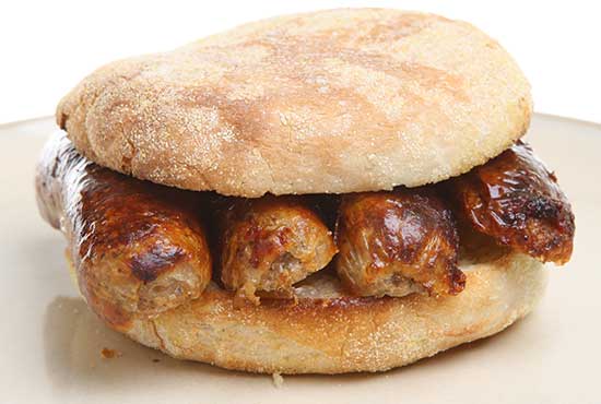 sausage sandwich